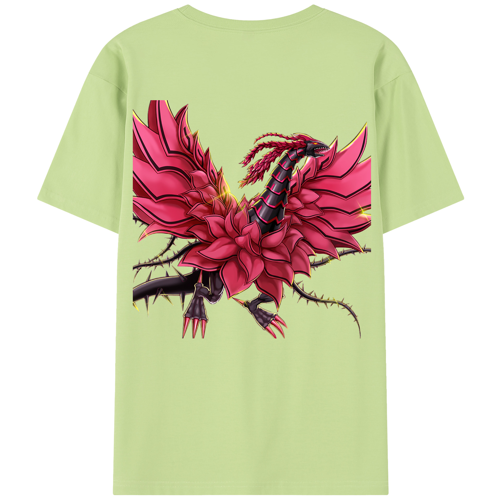 （画像用） 遊☆戯☆王 Yu-Gi-Oh! 綿100％半袖Tシャツ（背面プリント）